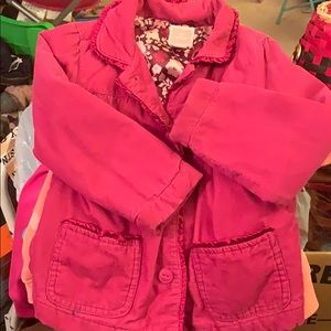 Pink old navy spring jacket